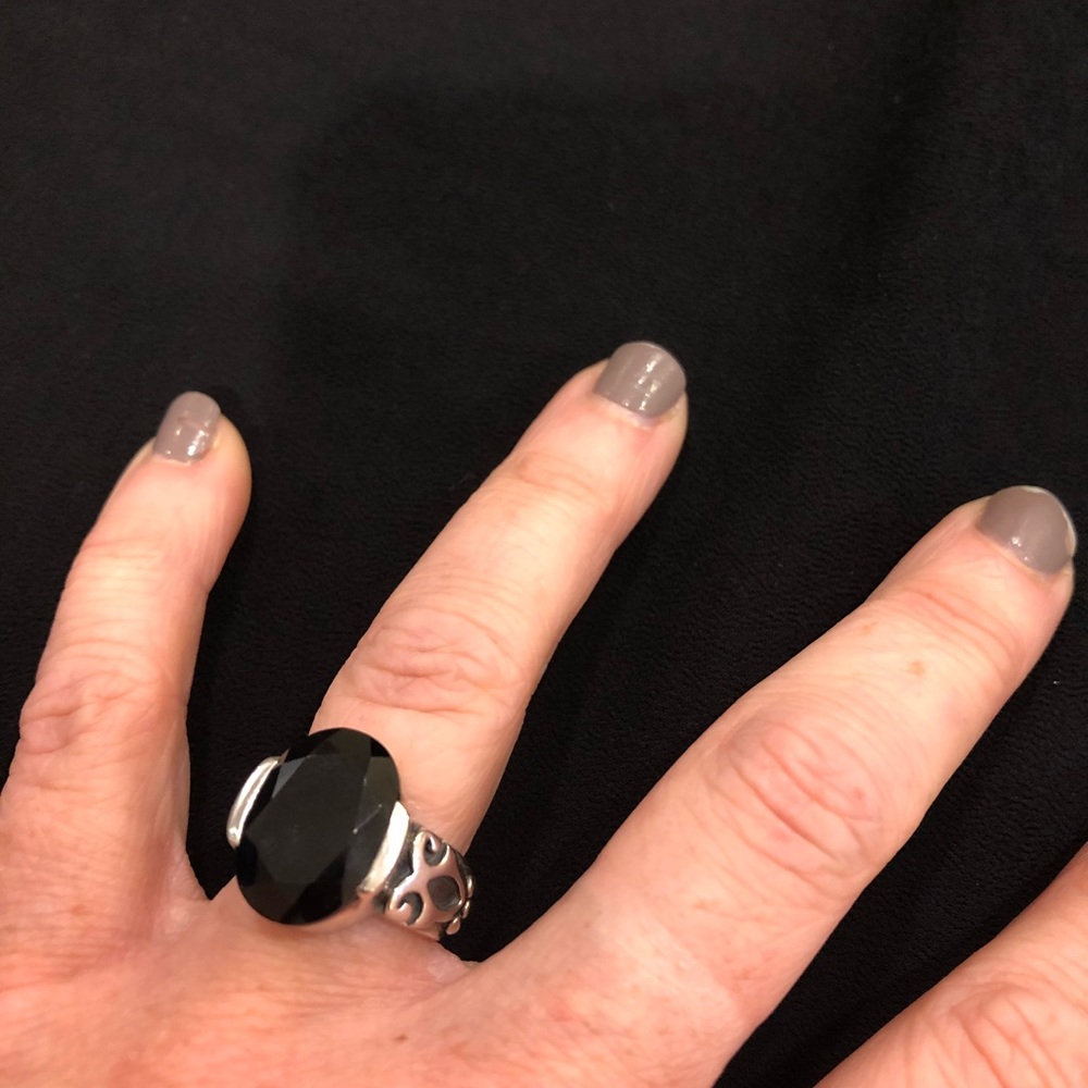 Silpada Black Onyx ring